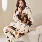 Ownkoti Artistic Print Fleece Loungewear Set - image 2