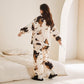 Ownkoti Artistic Print Fleece Loungewear Set - image 7
