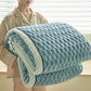 Thick Coral Fleece Reversible Throw Blanket - image 13