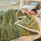 Thick Coral Fleece Reversible Throw Blanket - image 17