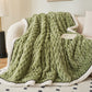 Thick Coral Fleece Reversible Throw Blanket - image 18