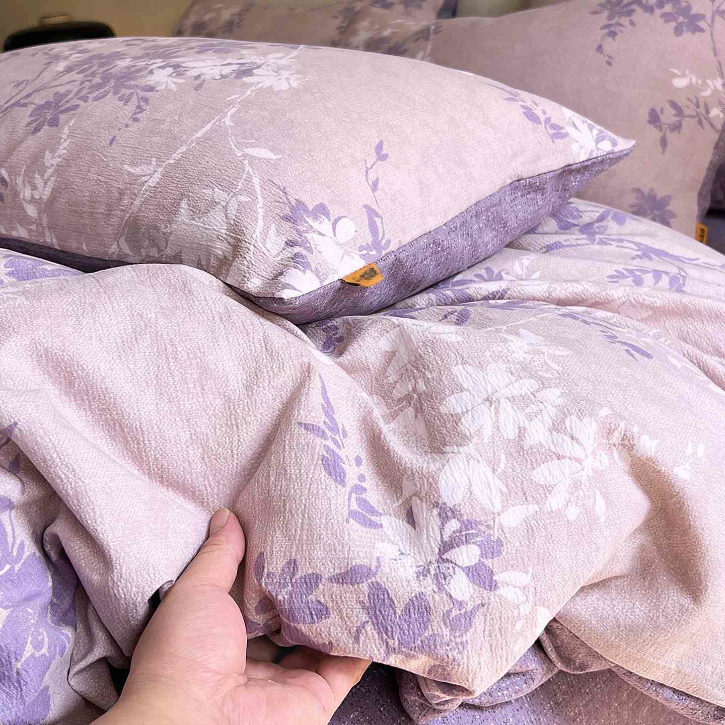 Ownkoti Vintage Floral Blossom Print Bedding Set(4PCS) - image 4