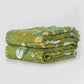 Ownkoti Green Leaf Floral Cotton Tassel Blanket - image 2