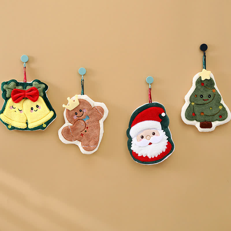 Ownkoti Christmas Hanging Kitchen & Bathroom Towels  - image 2