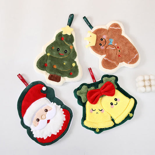 Ownkoti Christmas Hanging Kitchen & Bathroom Towels  - image 1
