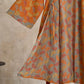 Ownkoti Orange Ginkgo Leaf Cotton Kimono Robe - image 4