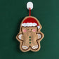 Ownkoti Christmas Cartoon Quick-Dry Hand Towels - Gingerbread Man - 4PCS - image 6