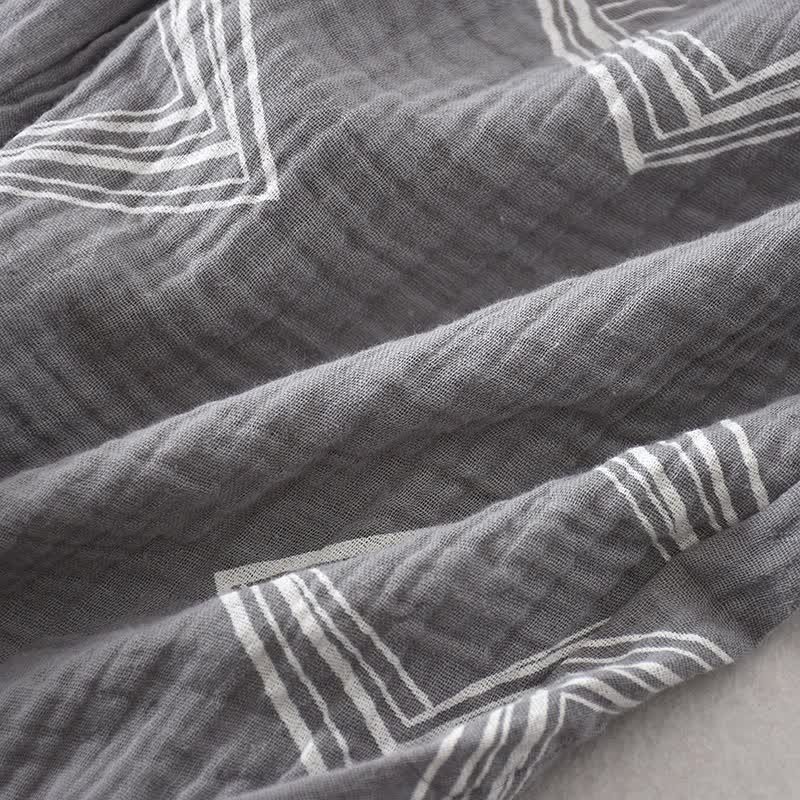 Ownkoti Unisex Diamond Cotton Kimono Loungewear Set - image 4