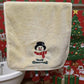 Ownkoti Christmas Holiday Gift Towels with Dangling Legs - Snowman - Bath Towel - 27" x 55" - image 10