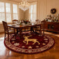 Ownkoti Christmas Reindeer 3d Effect Rug - image 1