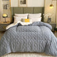 Ownkoti Jacquard Solid Color Comfy Fluffy Blanket - image 10
