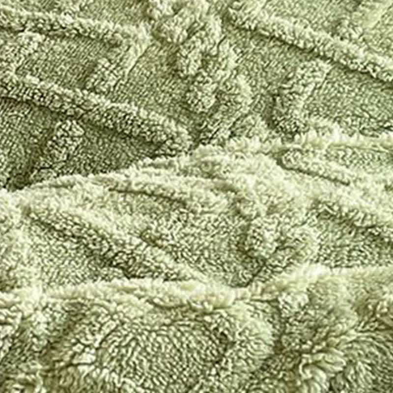 Ownkoti Jacquard Solid Color Comfy Fluffy Blanket - image 22