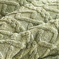 Ownkoti Jacquard Solid Color Comfy Fluffy Blanket - image 20