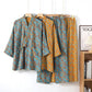 Ownkoti Ginkgo Leaf Cotton Kimono Loungewear Set - image 0