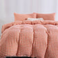 Ownkoti Cozy Plaid 100% Cotton Duvet Cover Set (3PCS) - image 1