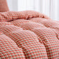Ownkoti Cozy Plaid 100% Cotton Duvet Cover Set (3PCS) - image 3