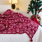 Ownkoti Christmas Inspired Knitted Throw Blanket - B - 59"W x 79"L - image 4