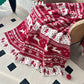 Ownkoti Christmas Inspired Knitted Throw Blanket - image 1