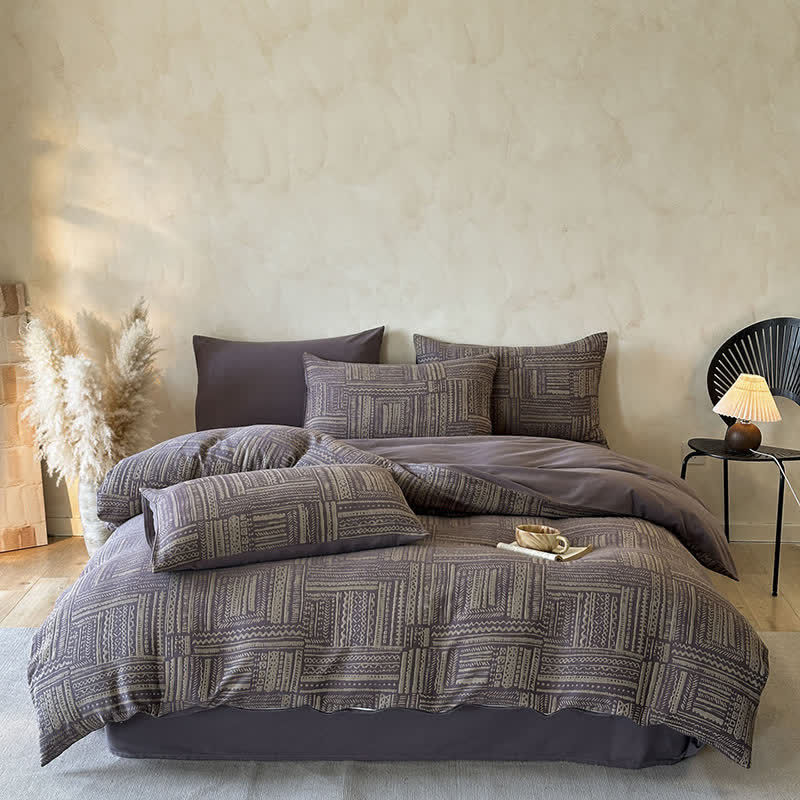 Ownkoti Bohemian Tribal Brushed Cotton 4-Piece Set - King - image 1