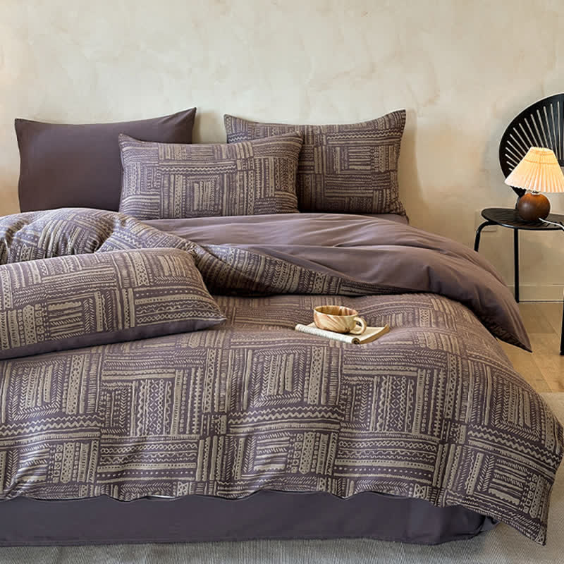 Ownkoti Bohemian Tribal Brushed Cotton 4-Piece Set - image 2