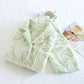 Fresh Green Line-Art Plush Loungewear Set - image 3