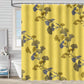 Ginkgo Leaf Print Shower Curtain - Yellow - 90"W x 71"L - image 2