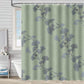 Ginkgo Leaf Print Shower Curtain - Light Green - 90"W x 71"L - image 16