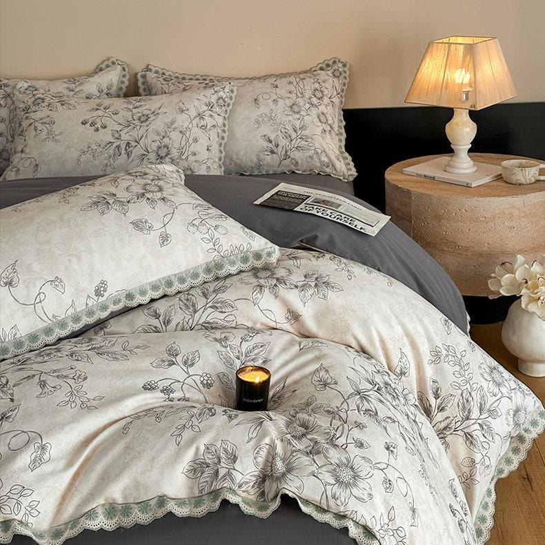 Ownkoti Pure Cotton Vintage Botanical Cotton Bedding - image 6