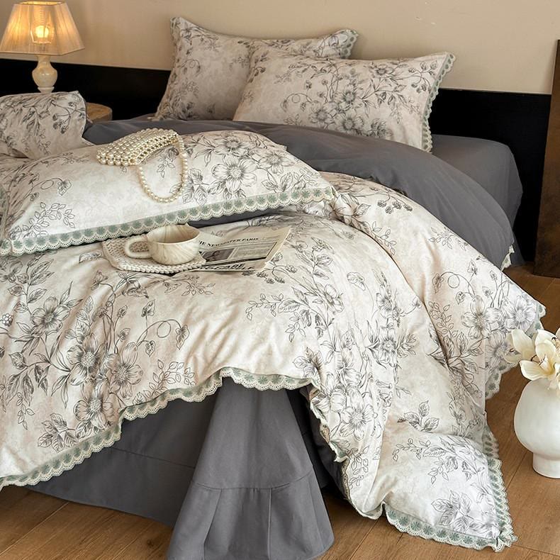 Ownkoti Pure Cotton Vintage Botanical Cotton Bedding - image 3