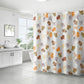 Elegant Ginkgo Leaf Shower Curtain - image 1