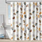 Elegant Ginkgo Leaf Shower Curtain - B - 90"W x 71"L - image 2
