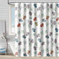 Elegant Ginkgo Leaf Shower Curtain - H - 90"W x 71"L - image 14