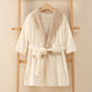 Matching Family Solid Plush Robe - White - Child:150cm - image 5