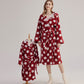 Matching Family Polka Dot Hooded Cotton Robe - image 5