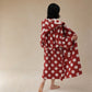 Matching Family Polka Dot Hooded Cotton Robe - image 10