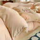 Minimalist Waffle Cotton Bedding Set - Khaki - King - image 12