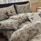Vintage Floral Ruffled Cotton Bedding Set - image 7
