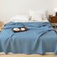 Solid Waffle Cotton Gauze Blanket - image 6