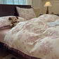 Elegant Floral Ruffled Cotton Bedding Set - image 4