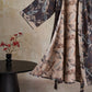 Leaf Jacquard Cotton Gauze Kimono Robe - image 2