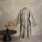 Vintage Tree Cotton Gauze Kimono Robe - image 5