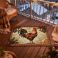 Rustic Farmhouse Rooster Rectangle Area Rug - image 2