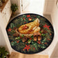Christmas Rooster Non-Slip Round Area Rug - image 14