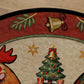 Christmas Rooster Non-Slip Round Area Rug - image 4