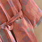 Romantic Rose Cotton Gauze Kimono Robe - image 10