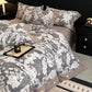 Blooming Flower Linen Button Bedding Set (4PCS) - image 2