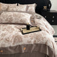 Vintage Tree Linen Button Bedding Set (4PCS) - image 1
