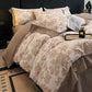 Vintage Tree Linen Button Bedding Set (4PCS) - image 2