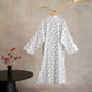 Leaf Arrow Cotton Kimono Robe - image 8