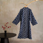 Leaf Arrow Cotton Kimono Robe - image 1